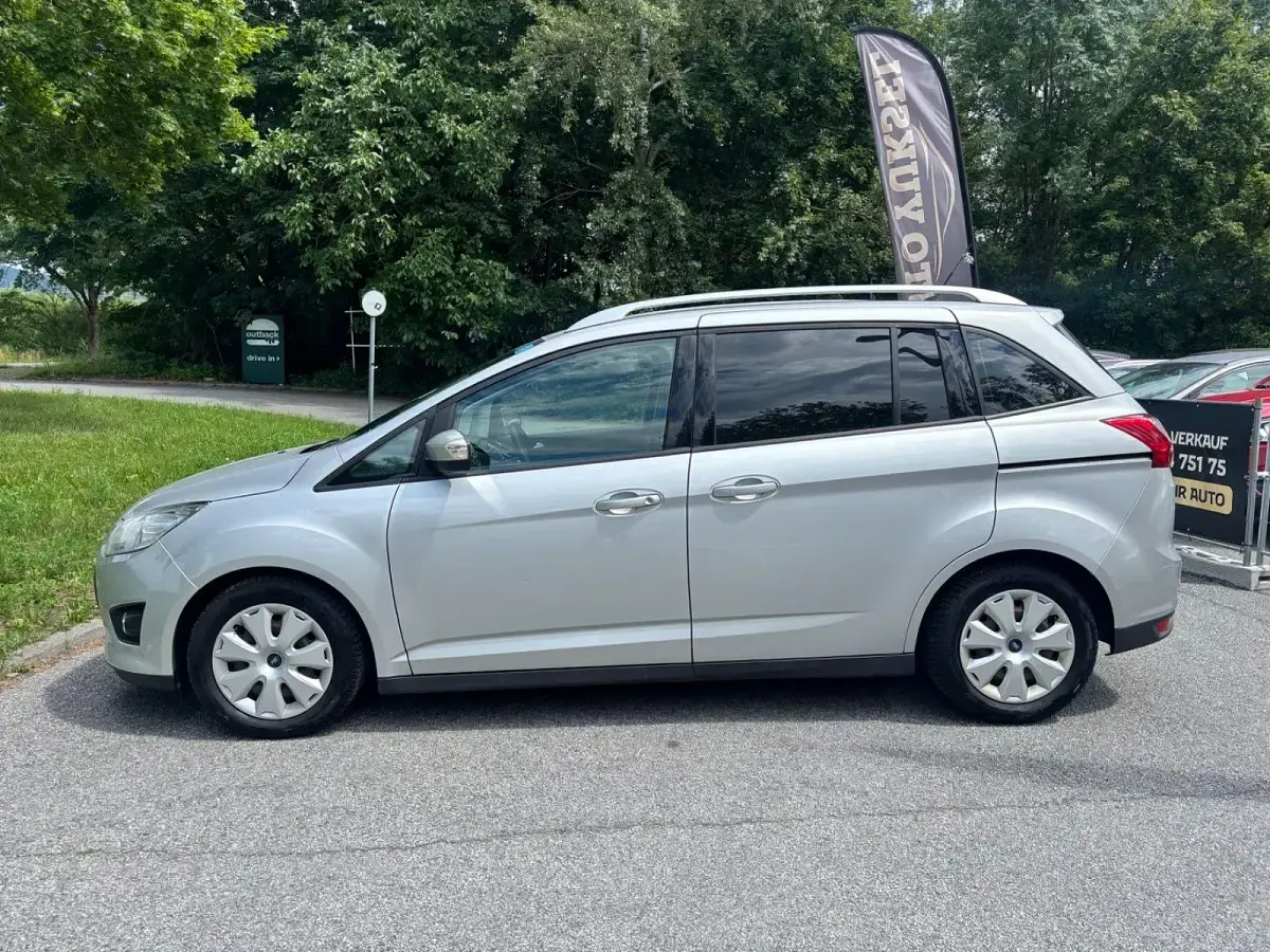 Gebraucht Ford Grand C-Max 116 PS (85 kW) 2014 Grau Van / Kleinbus