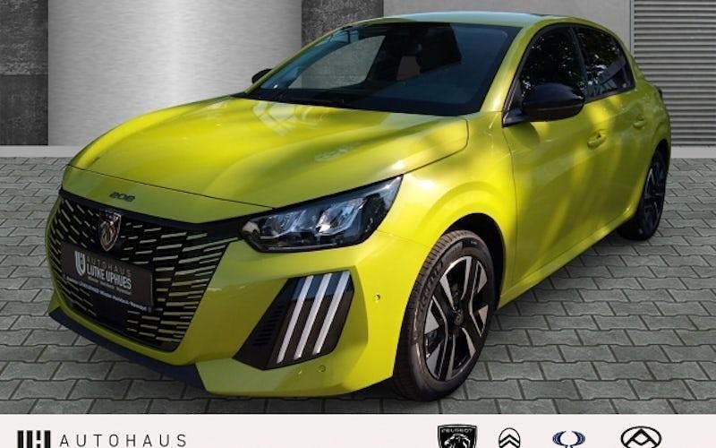 Gelb Neu 2025 Peugeot 208 Allure Kleinwagen | 26.450 € (Fairer Preis) - Bild 1/4