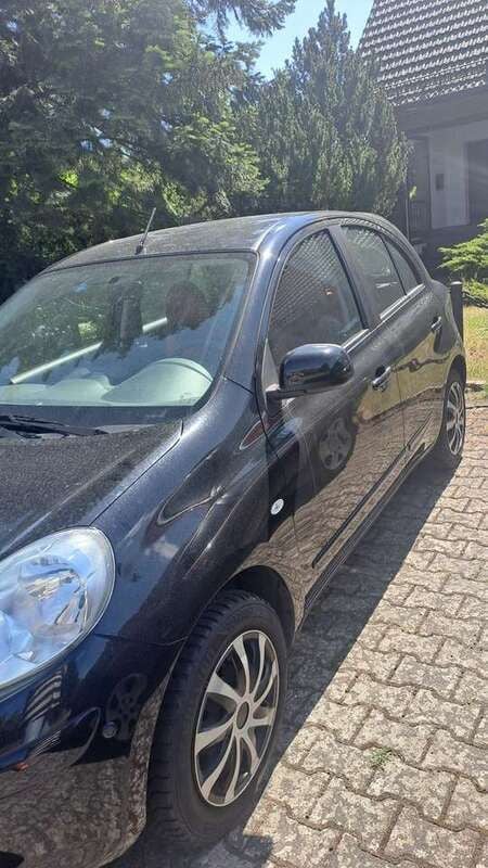 Schwarz Gebraucht 2011 Nissan Micra Visia Kleinwagen | 2.200 € (Superpreis) - Bild 1/4