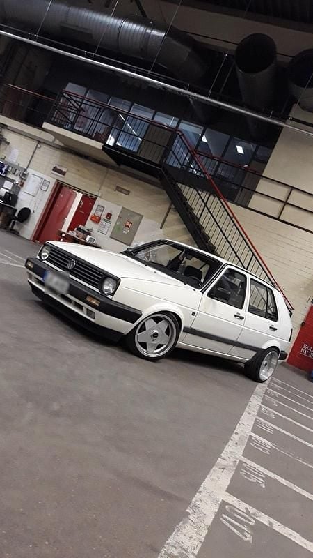 Gebraucht VW Golf II 69 PS (50 kW) 1990 Weiß Kleinwagen