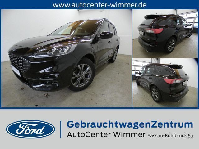 Iridiumschwarz (schwarz) Gebraucht 2022 Ford Kuga ST-Line SUV | 24.950 € (Guter Preis) - Bild 1/4