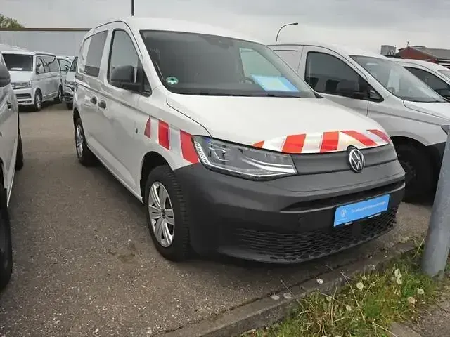 Brugt VW Caddy 122 HK (89 kW) 2021 Hvid MPV