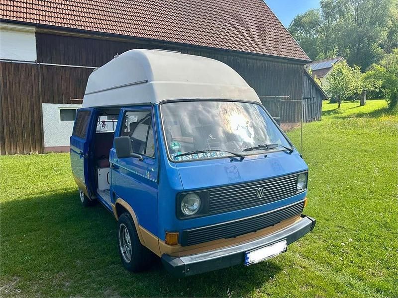 Blau Gebraucht 1988 VW T3 Van | 12.900 € - Bild 1/4