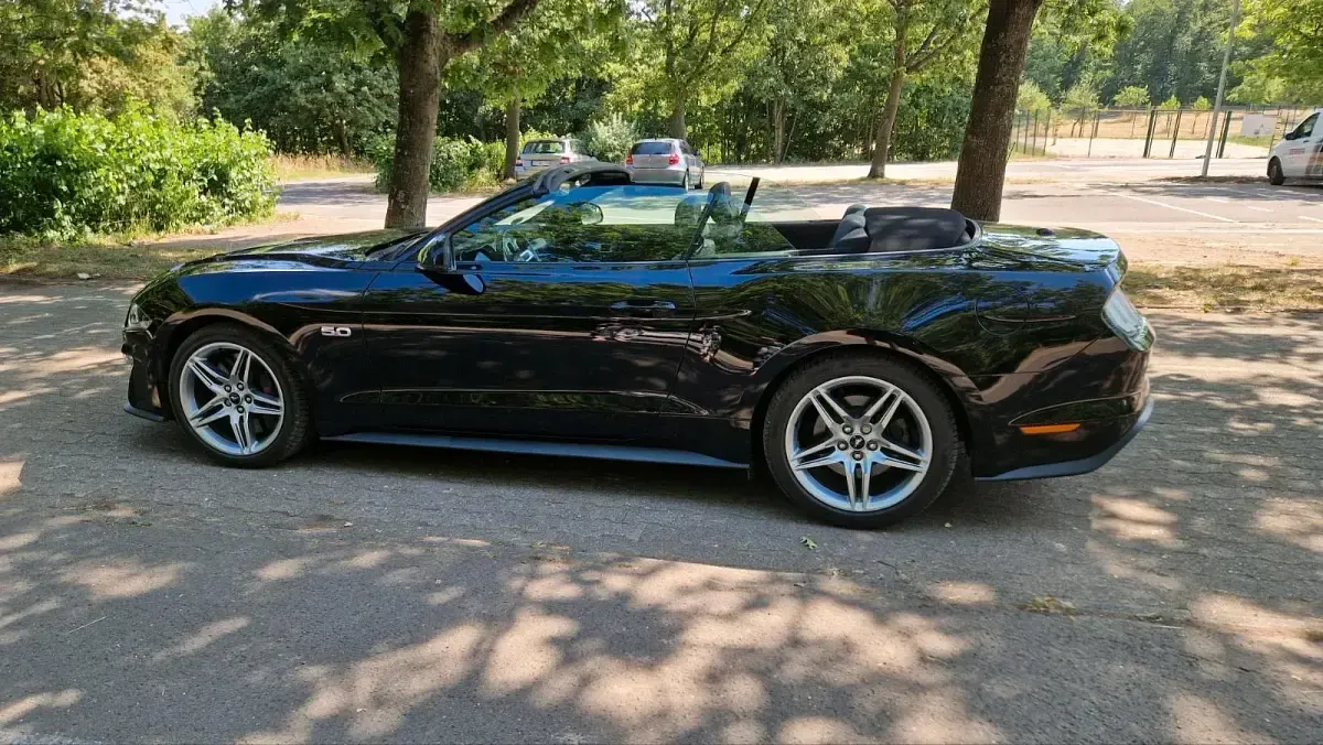 Gebraucht Ford Mustang 450 PS (330 kW) 2018 Schwarz Cabrio