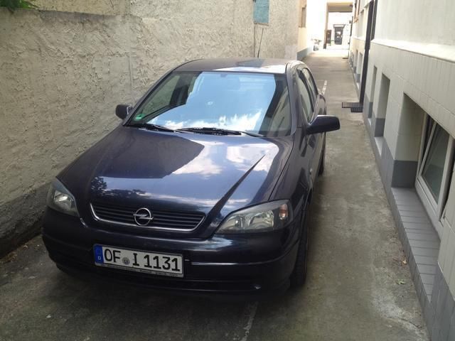 Gebraucht Opel Astra Njoy 87 PS (63 kW) 2003 Blau Limousine