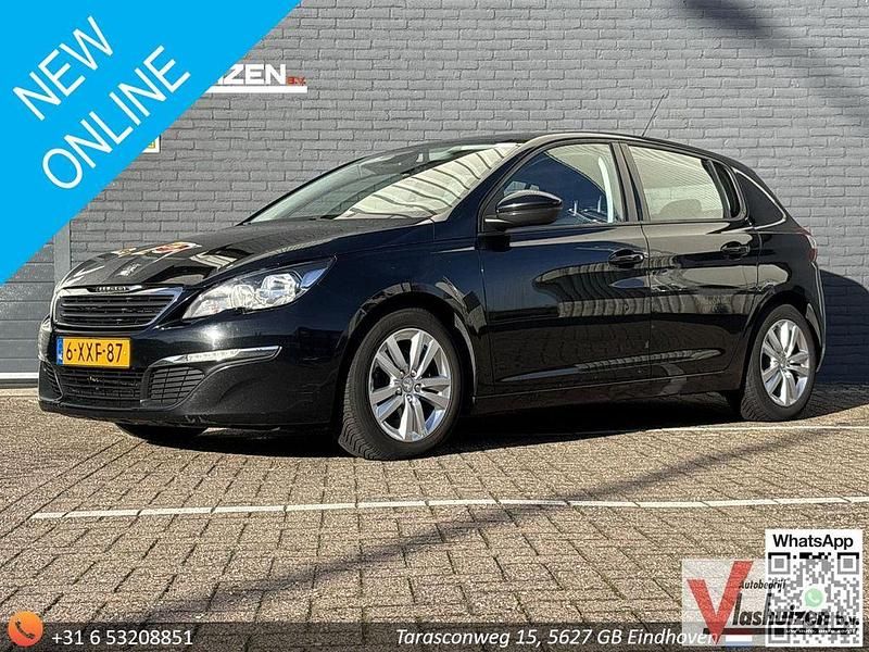 Schwarz Gebraucht 2014 Peugeot 308 Premium Limousine | 3.450 € (Teuer) - Bild 1/4