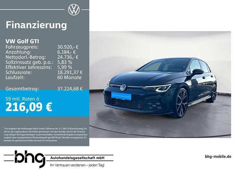 Deep black perleffekt Gebraucht 2023 VW Golf VIII GTI Limousine | 30.420 € (Fairer Preis) - Bild 1/4