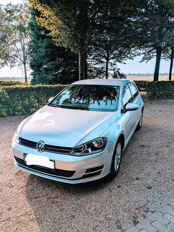 Silber Gebraucht 2016 VW Golf VII Allstar Kleinwagen | 9.100 € (Guter Preis) - Bild 1/4