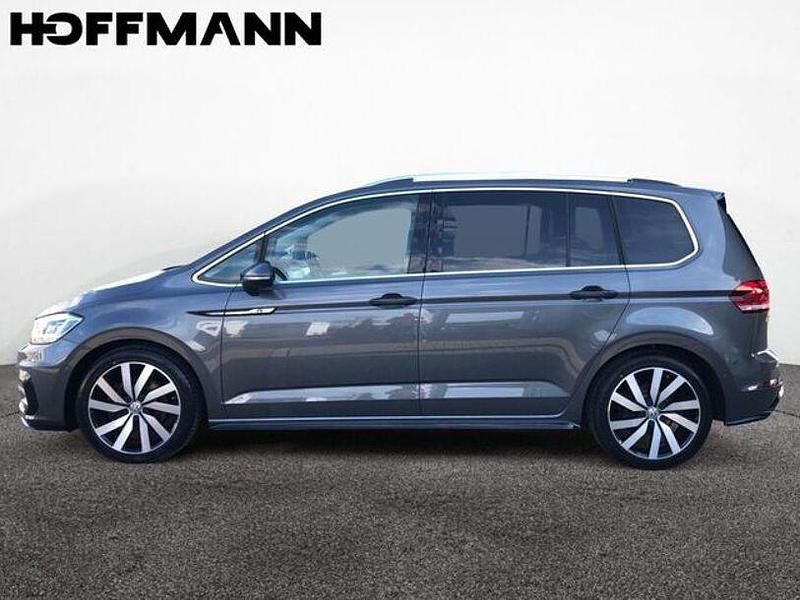 Gebraucht VW Touran Highline 150 PS (110 kW) 2018 Indiumgrau metallic Van / Kleinbus