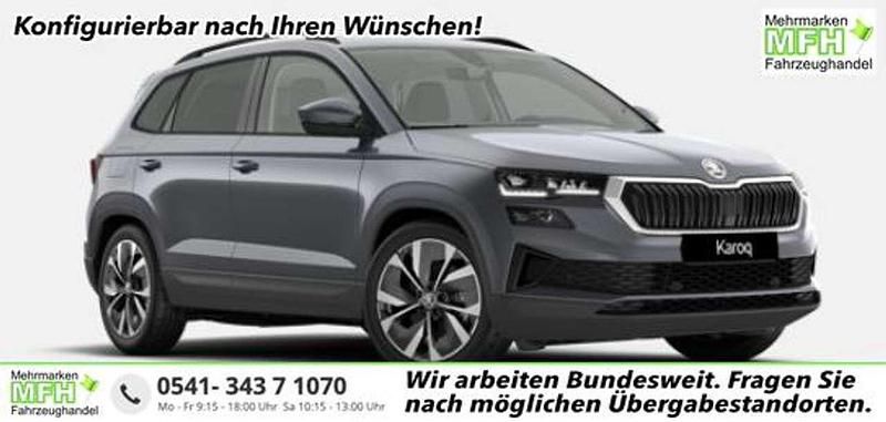 Neu Skoda Karoq Dynamic 150 PS (110 kW) 2025 Wählbar SUV