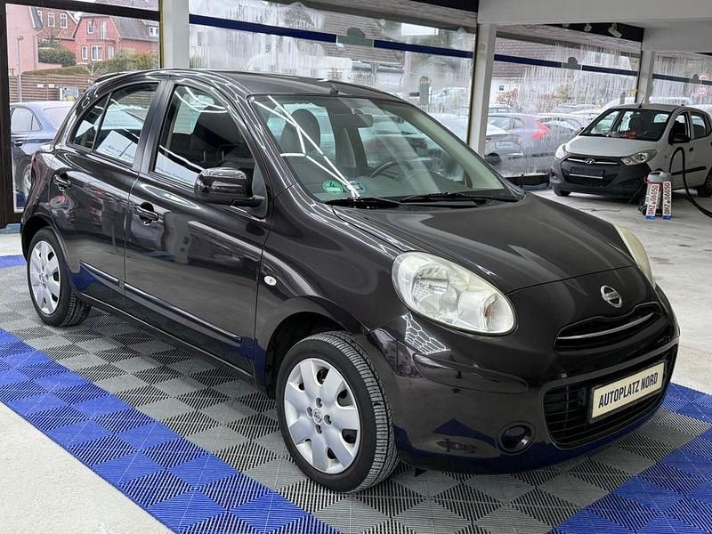 Gebraucht Nissan Micra Visia 80 PS (58 kW) 2012 Violet Kleinwagen