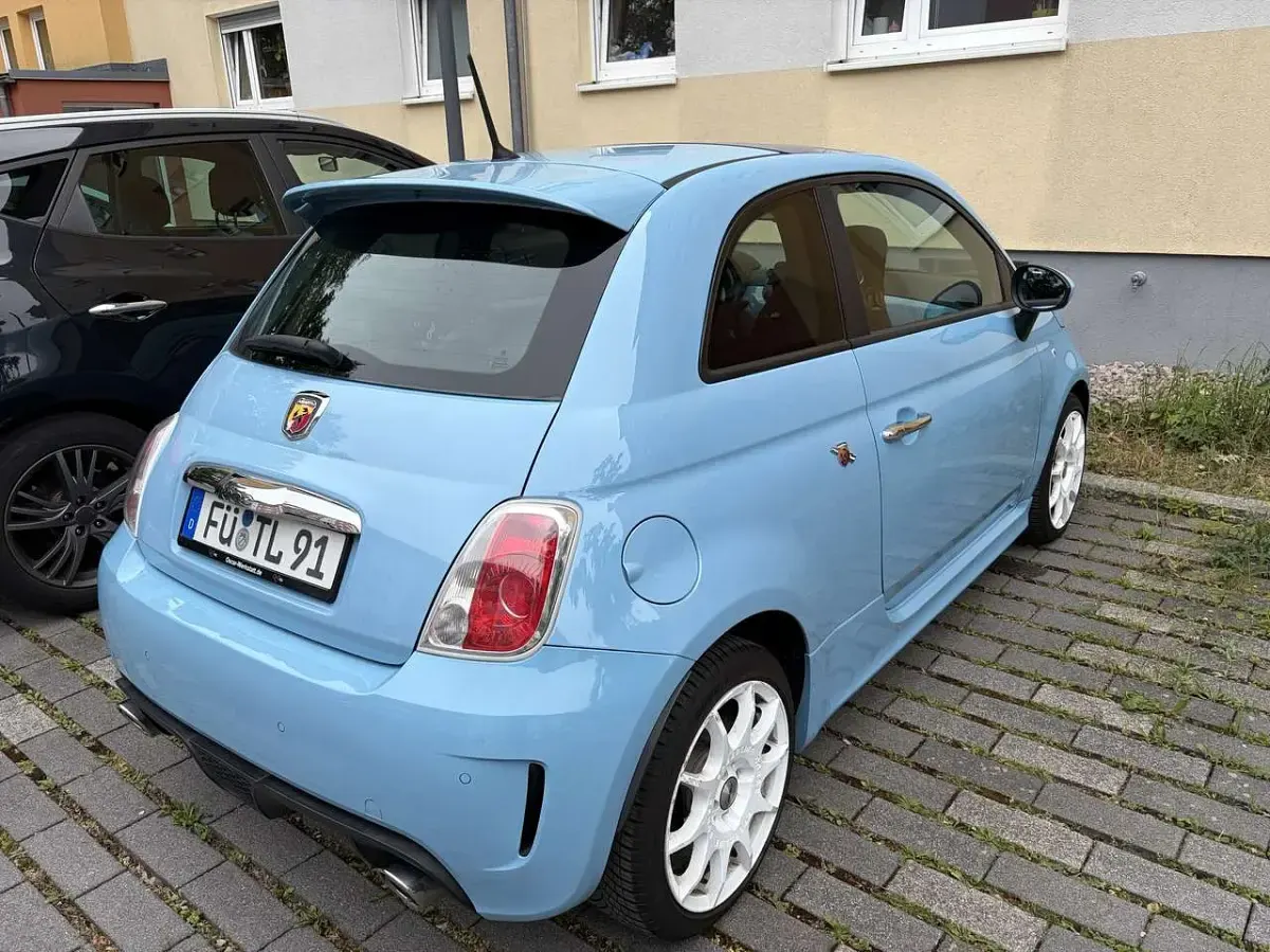 Gebraucht Abarth 500 135 PS (99 kW) 2013 Blau Kleinwagen
