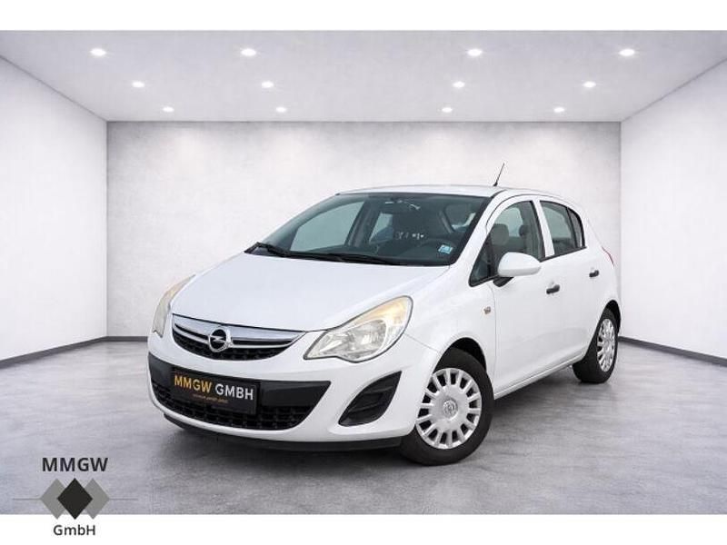 Gebraucht Opel Corsa Selection 69 PS (50 kW) 2012 Casablancaweiss/glacier/arctic Kleinwagen
