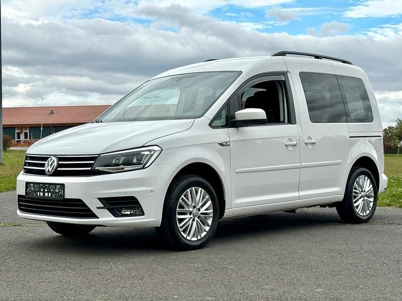 Gebraucht VW Caddy 125 PS (91 kW) 2018 Weiß Van / Kleinbus