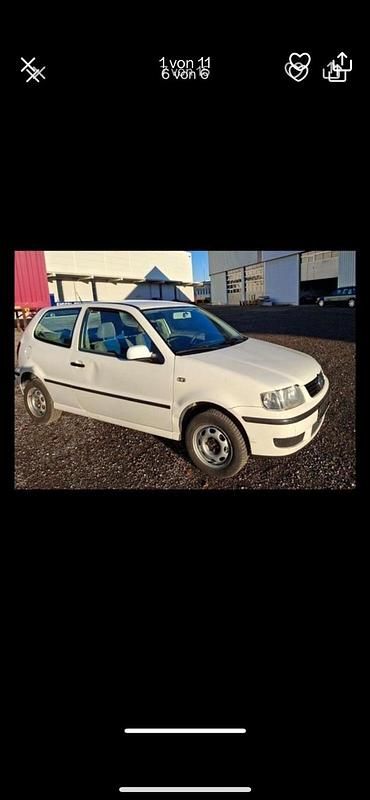 Gebraucht VW Polo 60 PS (44 kW) 2001 Weiß Limousine