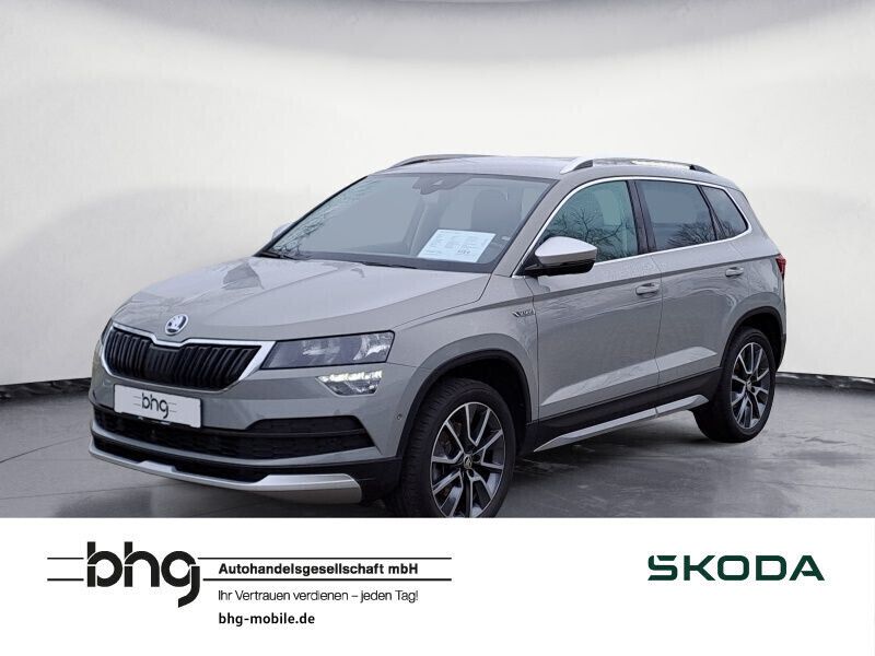 Grau Gebraucht 2019 Skoda Karoq SUV | 27.930 € (Teuer) - Bild 1/4