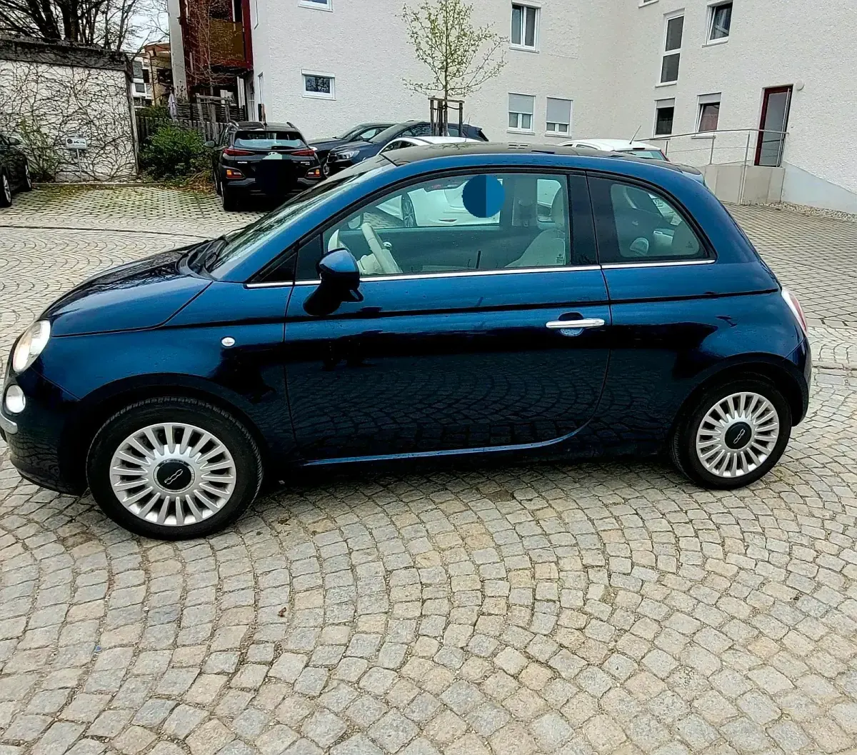 Gebraucht Fiat 500 69 PS (50 kW) 2012 Blau Kleinwagen