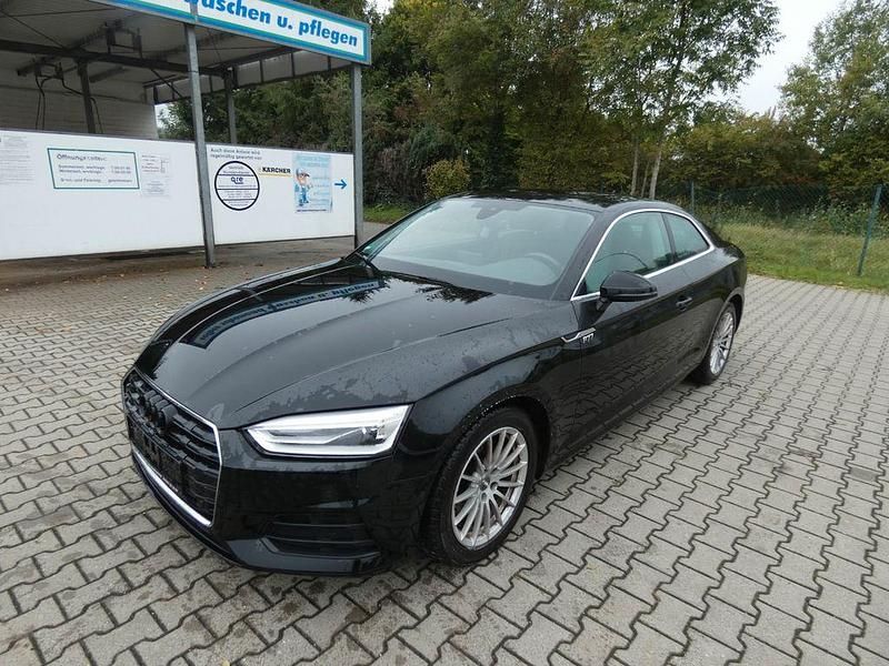 Brillantschwarz Gebraucht 2018 Audi A5 Coupé | 15.890 € (Superpreis) - Bild 1/4