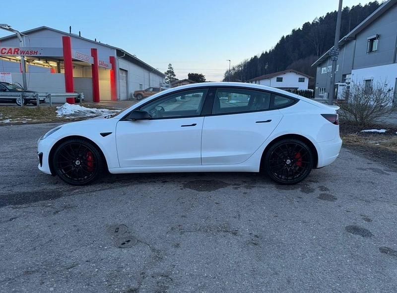 Gebraucht Tesla Model 3 Performance 377 kW (513 PS) 2021 Weiß Limousine