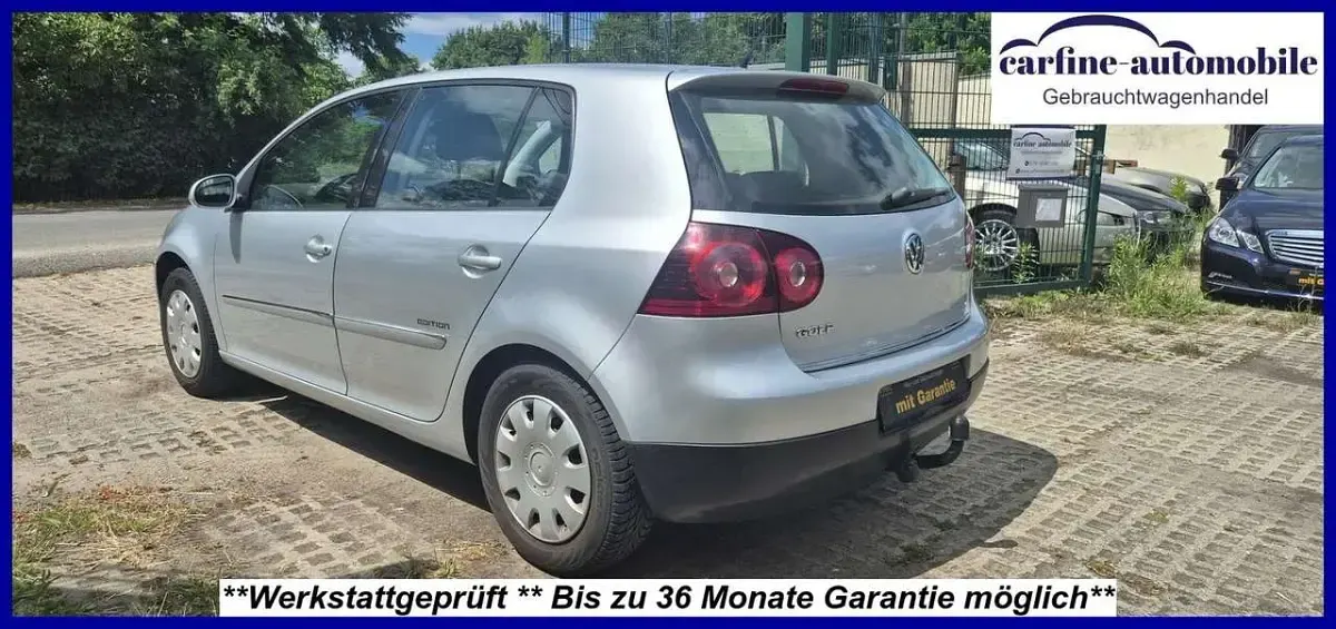 Gebraucht VW Golf V Edition 80 PS (58 kW) 2008 Silber Kleinwagen