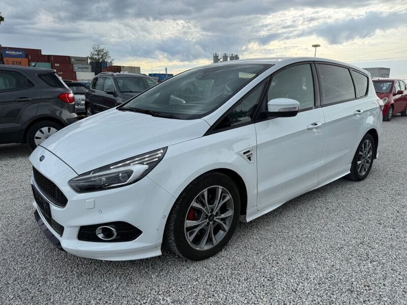 Weiß Gebraucht 2019 Ford S-MAX ST-Line Van / Kleinbus | 14.880 € - Bild 1/4