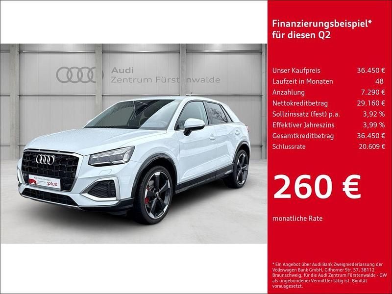 Gebraucht Audi Q2 Advanced 150 PS (110 kW) 2025 Gletscherweiß metallic SUV
