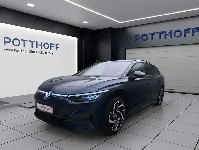 Gebraucht VW ID.7 Pro 210 kW (286 PS) 2025 Aquamarinblau metallic Kombi