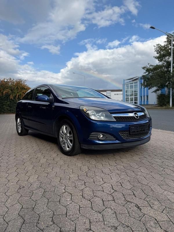 Blau Gebraucht 2007 Opel Astra GTC Sport Coupé | 3.200 € (Guter Preis) - Bild 1/4
