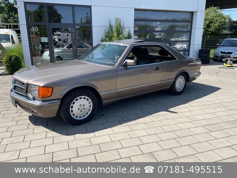 Braun Gebraucht 1986 Mercedes 560 Coupé | 19.999 € - Bild 1/2