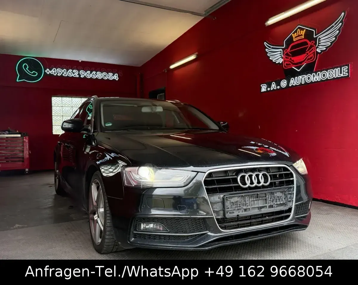 Brugt Audi A4 S-Line 177 HK (130 kW) 2014 Sort Stationcar