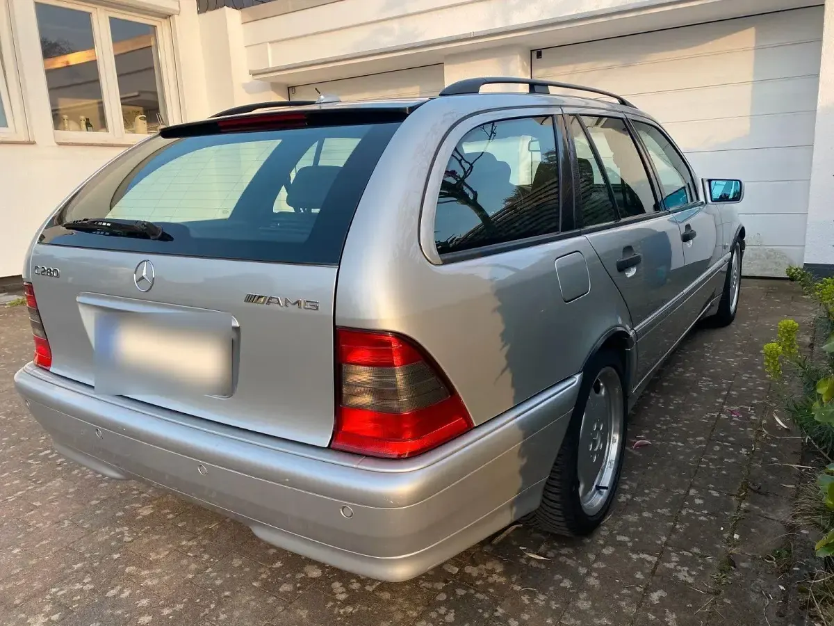 Gebraucht Mercedes C280 AMG 197 PS (144 kW) 1998 Silber Limousine