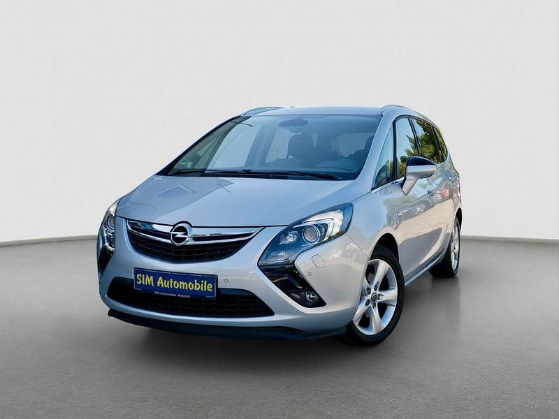 Silber Gebraucht 2012 Opel Zafira Tourer Innovation Van / Kleinbus | 9.400 € (Fairer Preis) - Bild 1/4