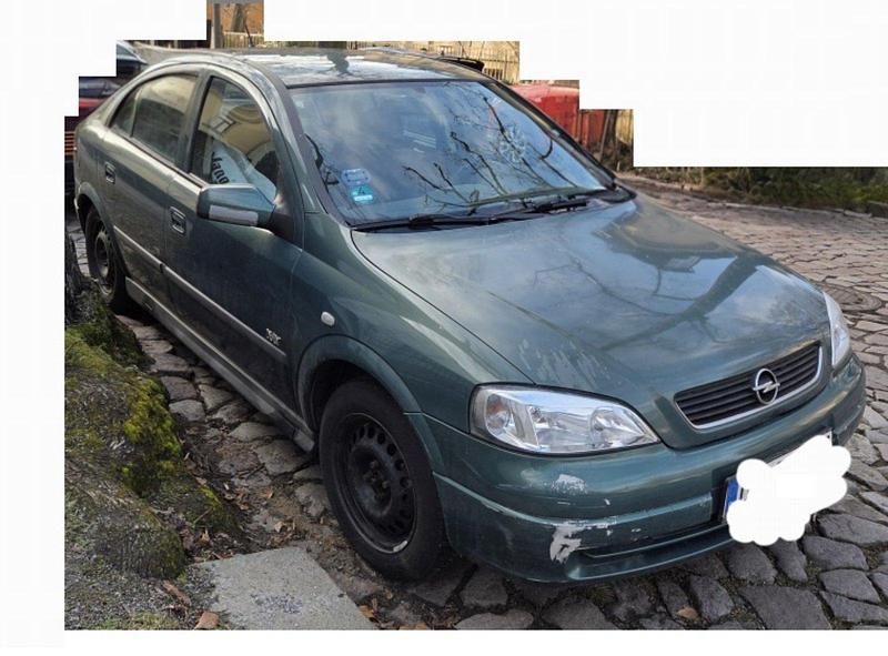 Gebraucht Opel Astra Comfort 85 PS (62 kW) 2003 Grün Limousine