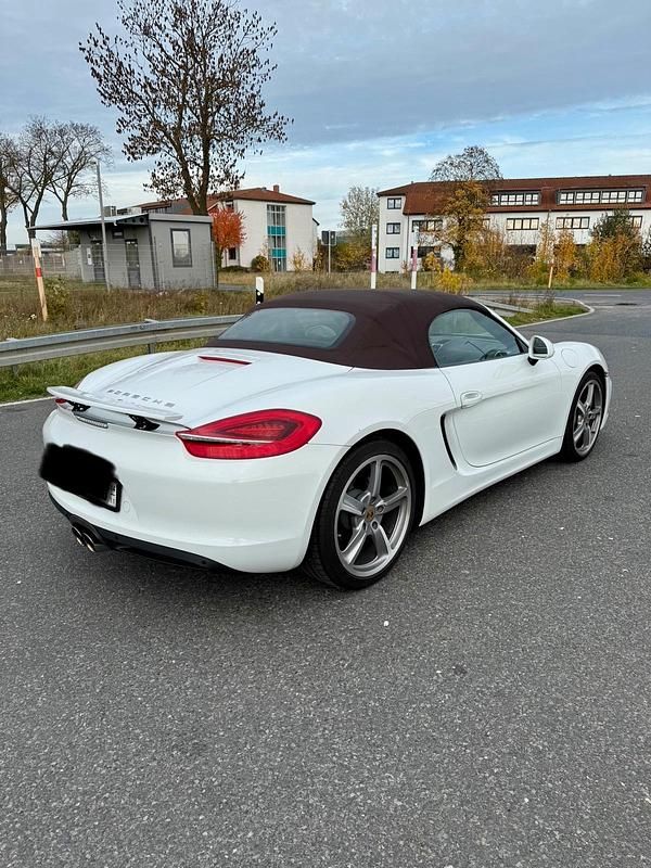 Gebraucht Porsche Boxster 265 PS (194 kW) 2014 Weiß Cabrio