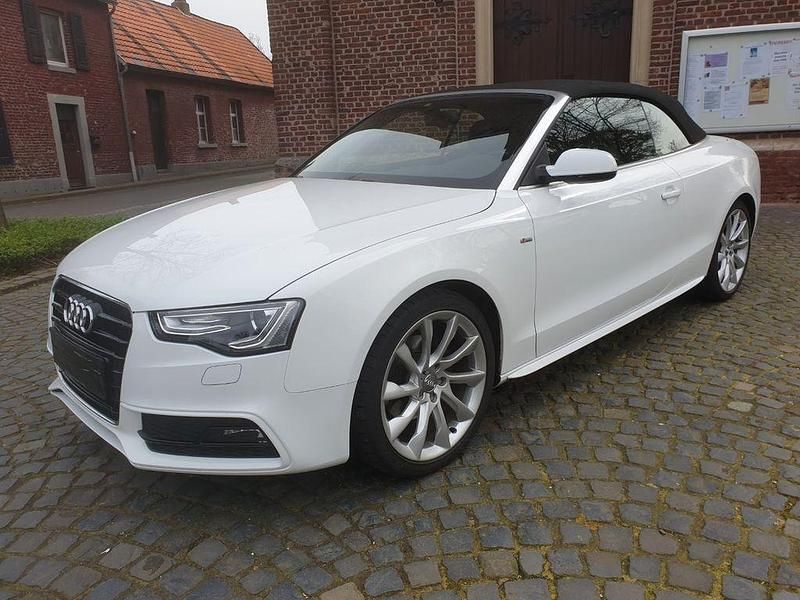 Gebraucht Audi A5 Cabriolet S-Line 177 PS (130 kW) 2013 Weiß Cabrio