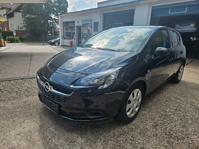 Schwarz Gebraucht 2015 Opel Corsa Edition Kleinwagen | 6.499 € (Fairer Preis) - Bild 1/4