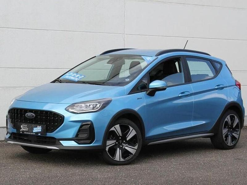 Blau Gebraucht 2022 Ford Fiesta Active Kleinwagen | 17.955 € (Fairer Preis) - Bild 1/4