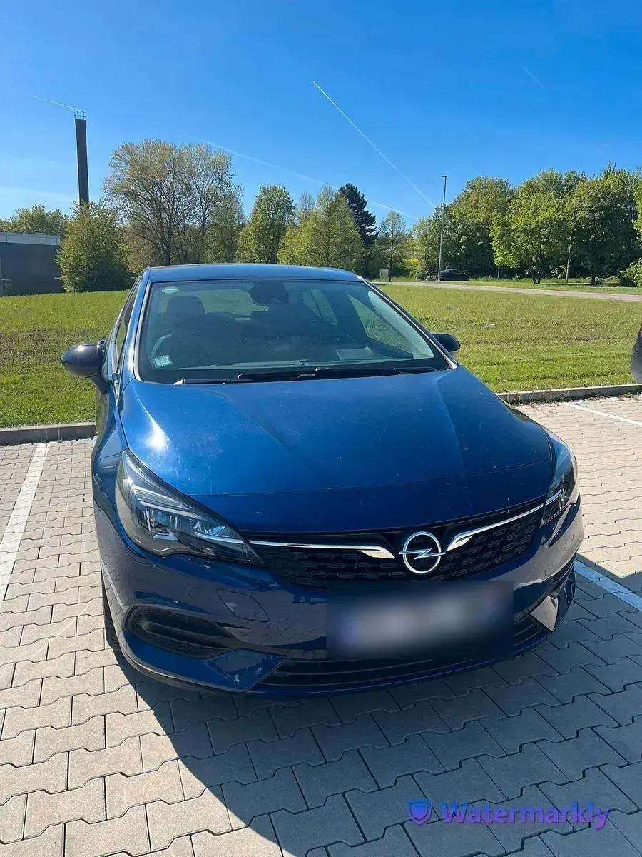 Gebraucht Opel Astra Elegance 110 PS (80 kW) 2021 Blau Limousine