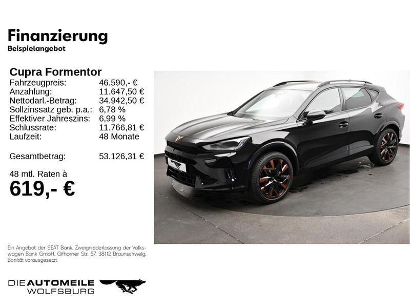 Ny Cupra Formentor VZ 265 HK (194 kW) 2026 Sort SUV