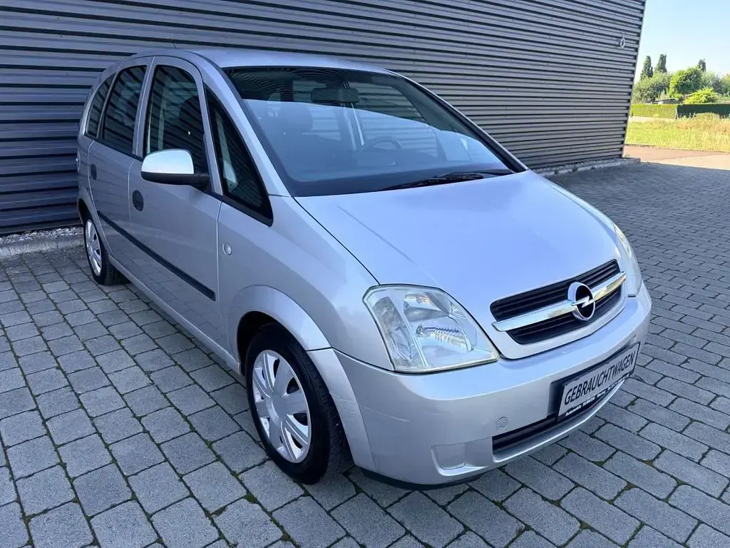 Gebraucht Opel Meriva Edition 101 PS (74 kW) 2004 Silber Van / Kleinbus