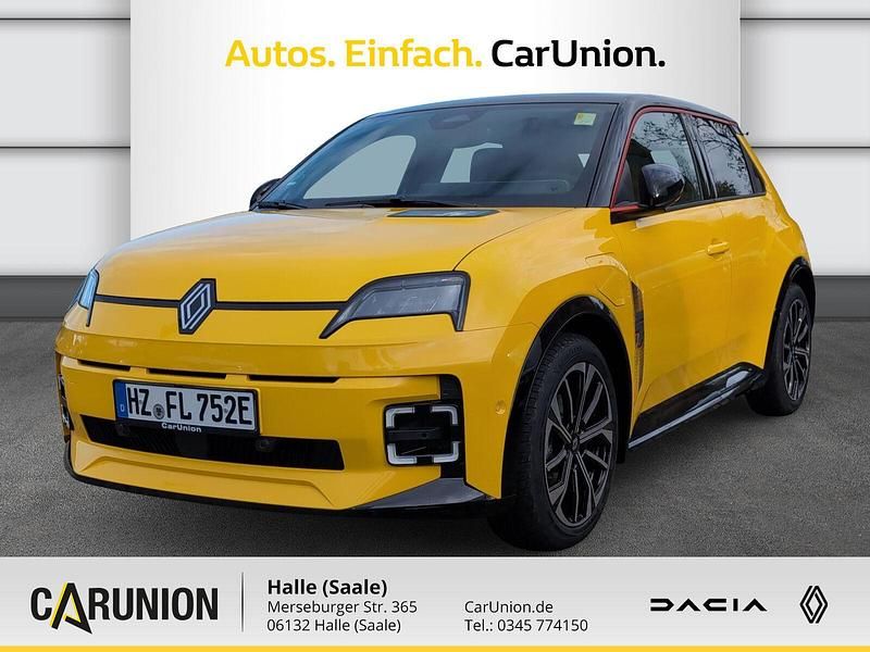 Eqj + black pearlschwarz metallic (schwarz) Gebraucht 2024 Renault R5 Iconic Kleinwagen | 37.267 € (Teuer) - Bild 1/4