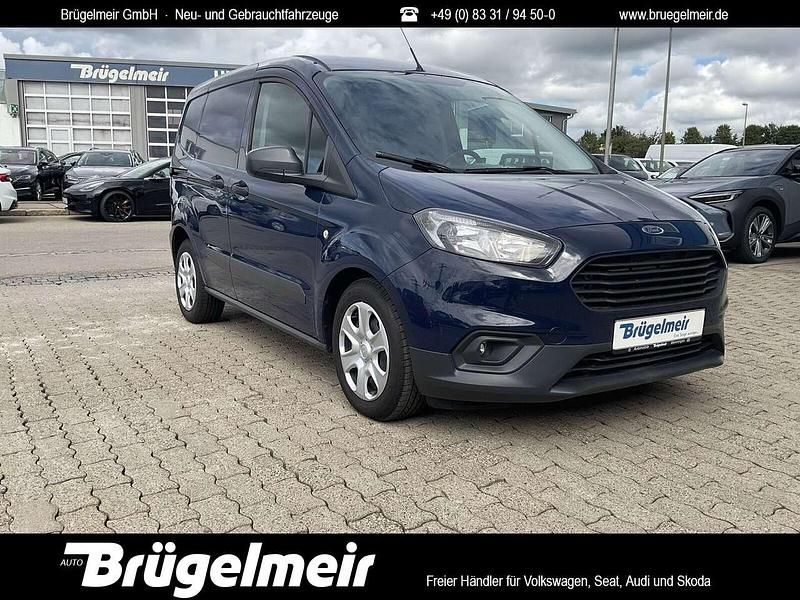 Blazerblau Gebraucht 2022 Ford Transit Trend Kombi | 18.445 € - Bild 1/4