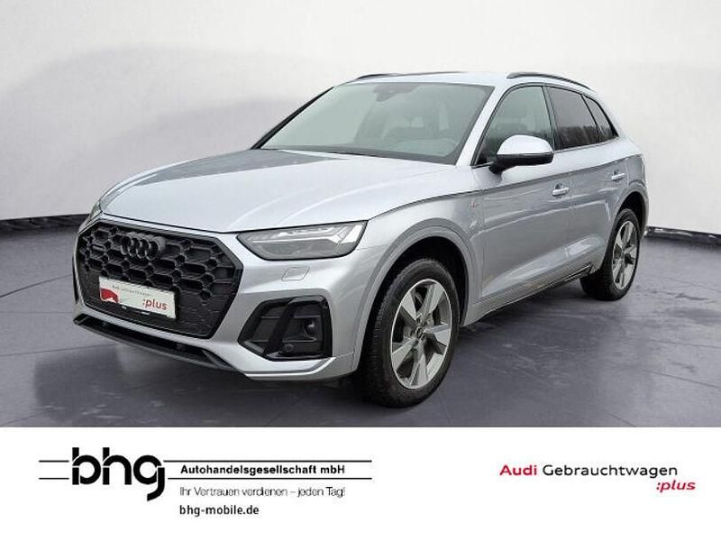 Gebraucht Audi Q5 S-Line 204 PS (150 kW) 2022 Silber SUV