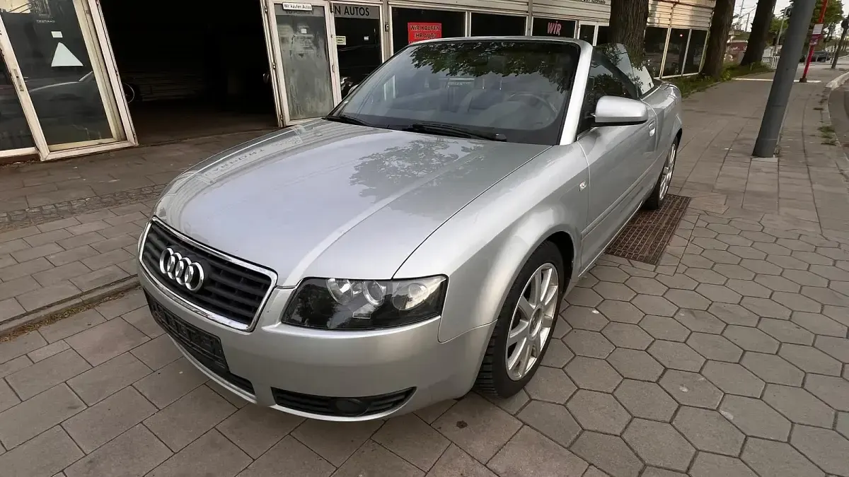 Gebraucht Audi A4 Cabriolet 163 PS (119 kW) 2004 Silber Cabrio