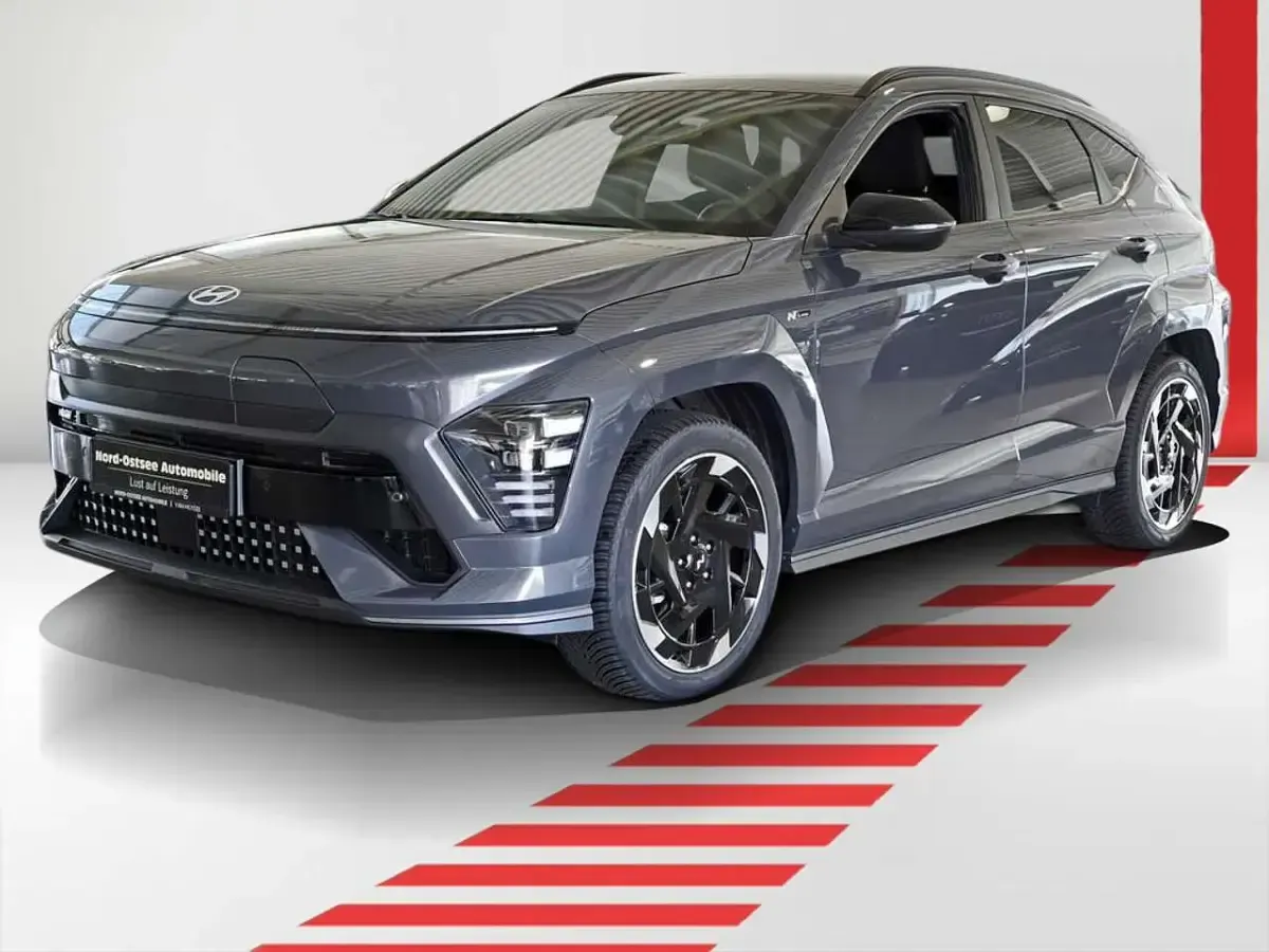 Gebraucht Hyundai Kona N Line 160 kW (218 PS) 2025 Ecotronic grey / mic SUV