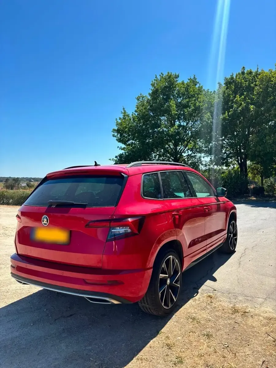 Gebraucht Skoda Karoq SportLine 190 PS (139 kW) 2019 Rot SUV