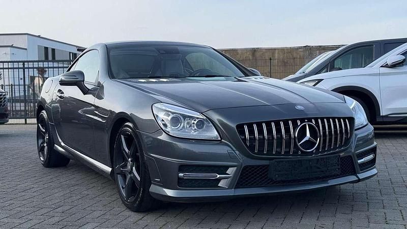 Gebraucht Mercedes SLK300 245 PS (180 kW) 2016 Selenitgrau  metalliclack Cabrio