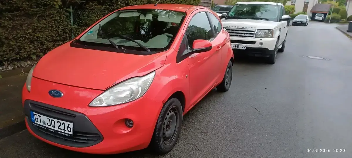 Usata Ford Ka 80 CV (58 kW) 2009 Rosso Utilitaria