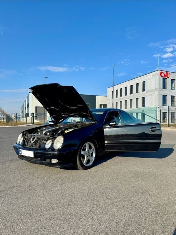Schwarz Gebraucht 2001 Mercedes CLK430 Avantgarde Coupé | 4.500 € (Superpreis) - Bild 1/2