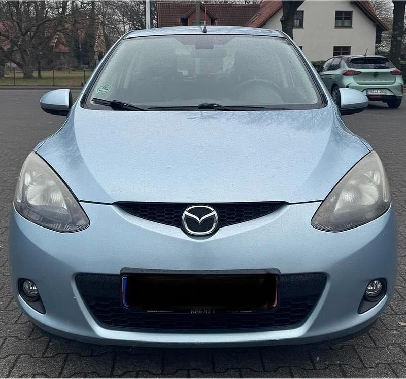 Gebraucht Mazda 2 2008 Blau Kleinwagen